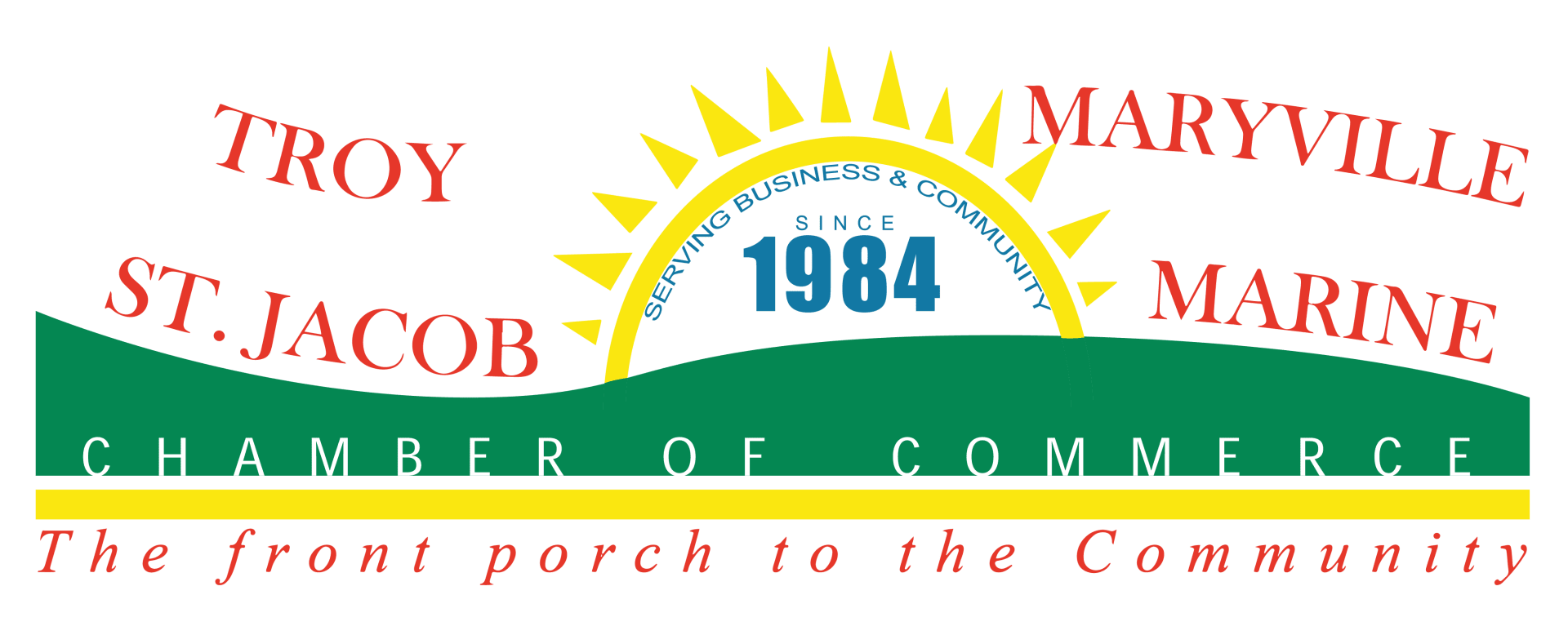 Troy Maryville St. Jacob Marine Chamber of Commerce logo
