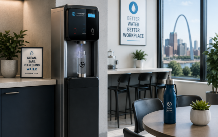 St. Louis reverse osmosis lead filtration system providing purified water in a workplace