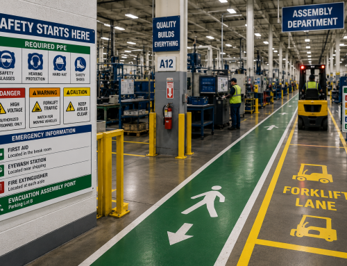 Wide Format Printers for Safety Signage in Plants