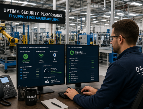 IT Support for Manufacturing: Reduce Downtime