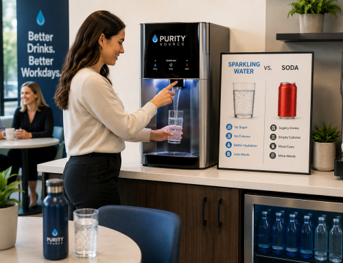 Sparkling Water vs Soda: Better Office Drinks