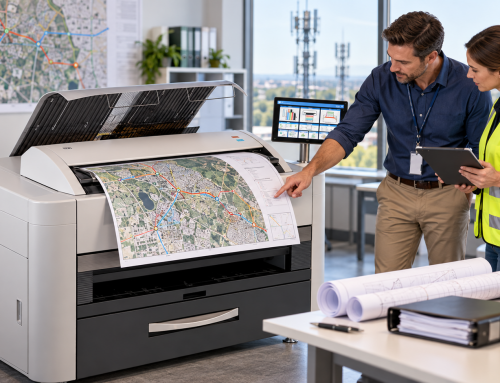 Wide Format Printer for Telecom: Maps & Fieldwork